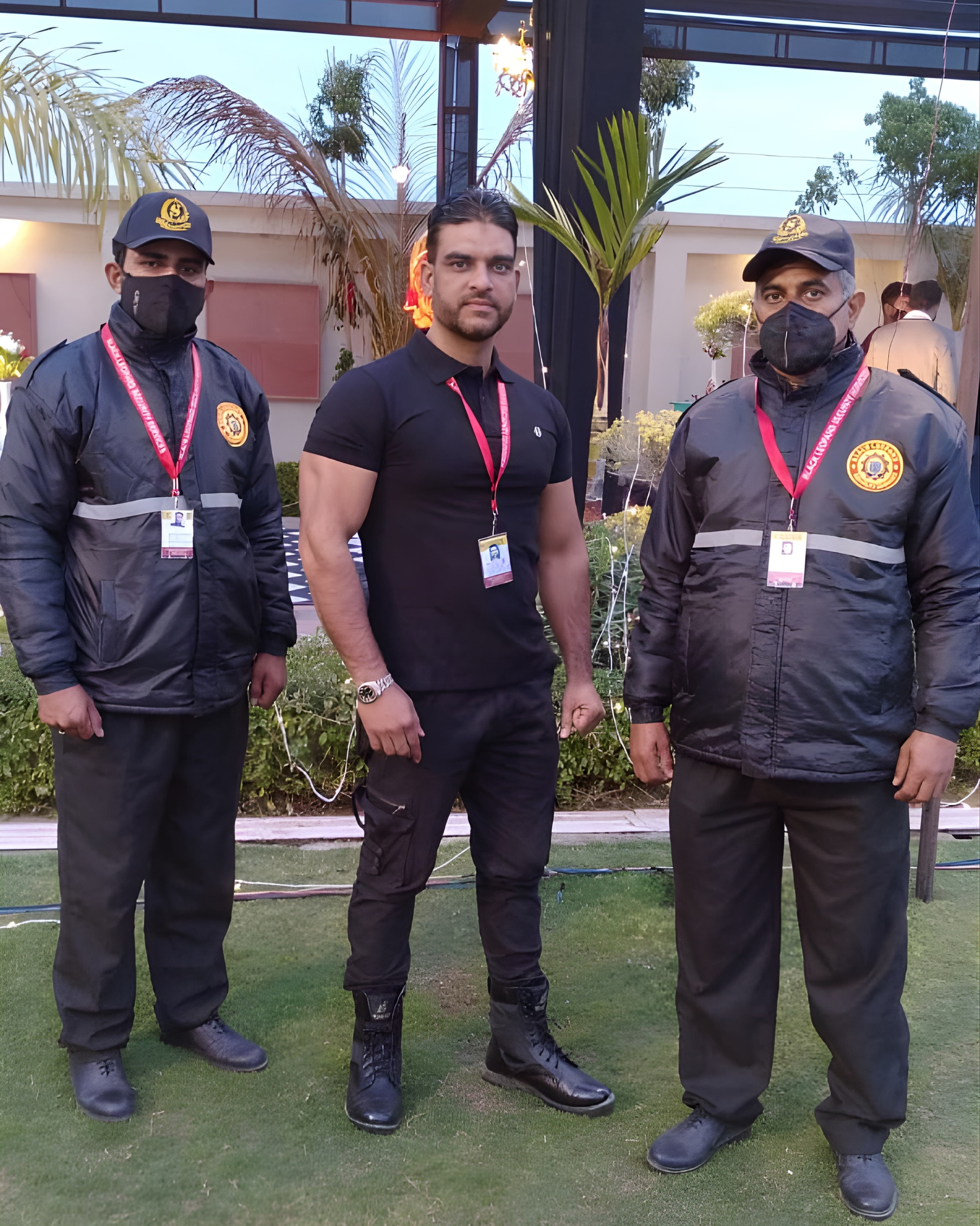 Rakshak Command professional bouncer managing event security